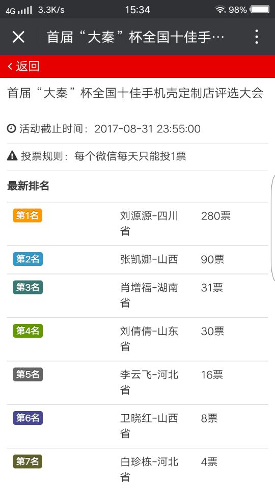 大秦手机壳定制十佳连锁评比活动